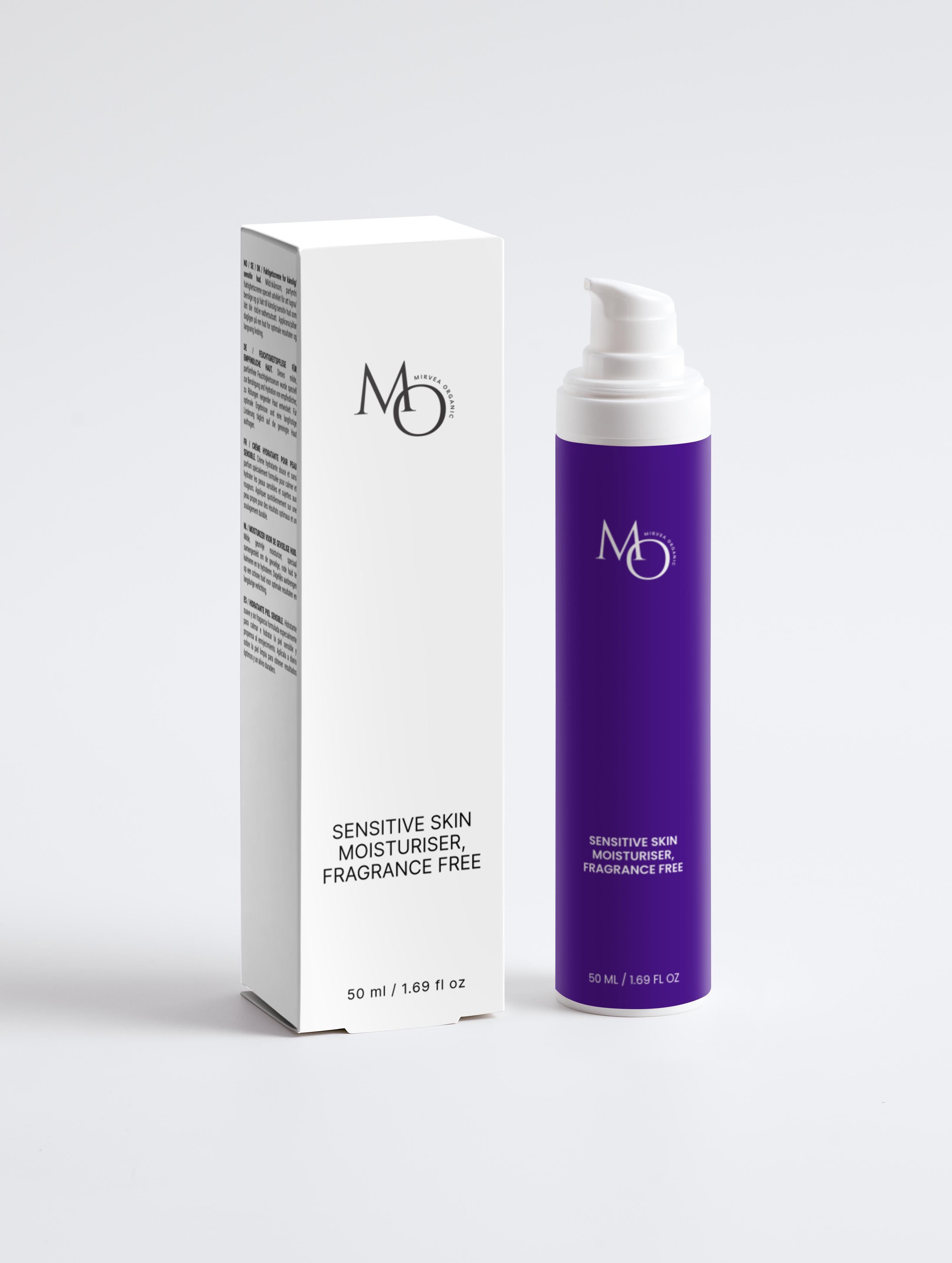 Sensitive Skin Moisturiser, Fragrance Free